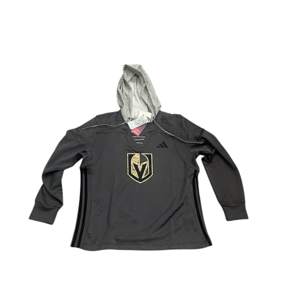 Las Vegas Golden Knights Adidas Women’s Skate Lace Pullover Hoodie‎ Sweatshirt